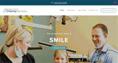 Desktop Screenshot of eaglepointfamilydentistry.com